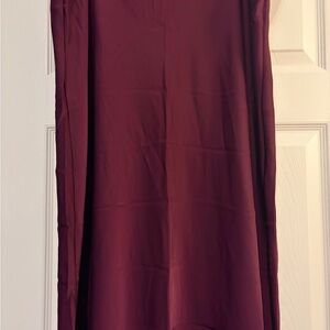 Mauve Pink Satin Old Navy Skirt (New)